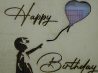 Geldkarte,Geschenkkarte mit Motiv Happy Birthday 