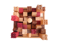 12 Burgen 3 D Puzzle Knobelspiel