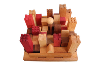 12 Burgen 3 D Puzzle Knobelspiel