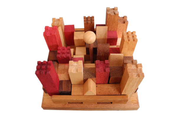 12 Burgen 3 D Puzzle Knobelspiel