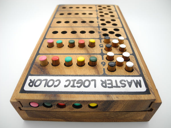 Holzkiste Master-Logic Strategiespiel Knobelspiel