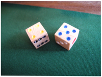 Jackpot-shut-the-box-canoga-Kneipenspiel-Trinkspiel, Klappspiel Würfel