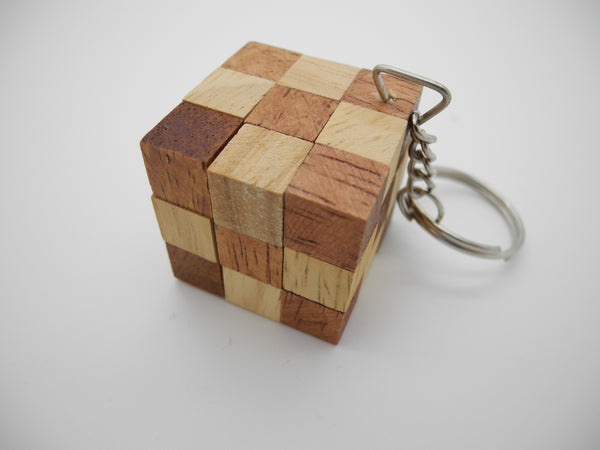 Schlangenwürfel-Schlüsselanhänger-3x3-Snake-Cube