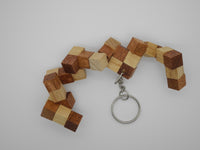Schlangenwuerfel-Schluesselanhaenger-3x3-Snake-Cube