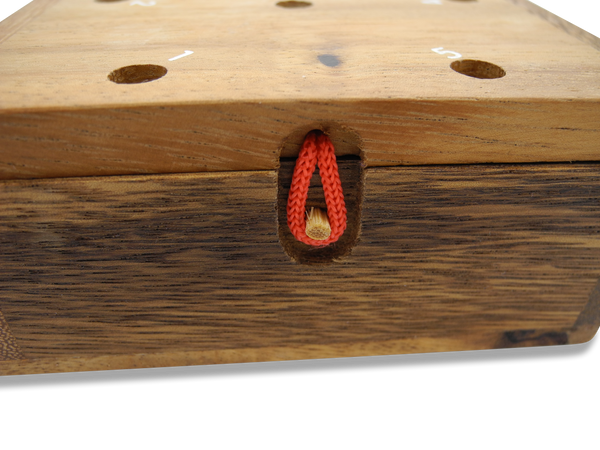 Teufels Kiste lustiges Gesellschaftsspiel aus Holz