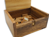 Teufels Kiste, lustiges Gesellschaftsspiel aus Holz
